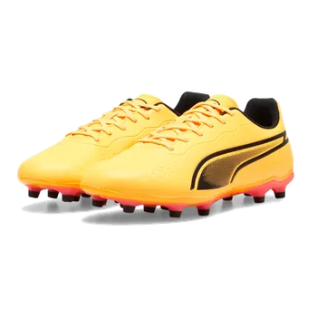 Kopačky Puma KING Match FG/AG oranžová/černá EUR 46 1/2