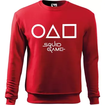 Chlapecká mikina Dětská mikina Hra na oliheň - Squid Game červená AKCE 158