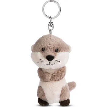 plyšák NICI klíčenka Vydra Oda 10cm, GREEN