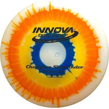 Disc golf Innova Dyed Champion Sidewinder 167g Oranžová/Modrá
