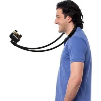 Líný držák na mobil Fialová