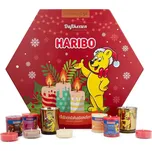Haribo adventní kalendář - Votivní a čajové svíčky