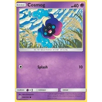 Volný čas Pokémon UNM 100/236 Cosmog - Unified Minds Stav: Good, Verze: NORMAL