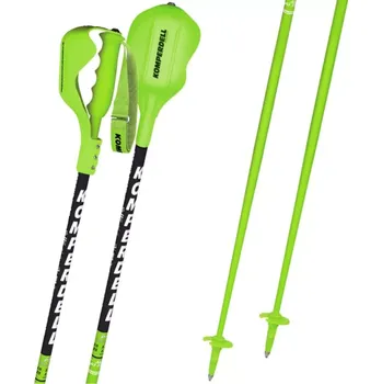 Sjezdová hůlka Hůlky Komperdell Nationalteam Slalom Worldcup Alu 19 mm 2025/26 120 zelená/černá