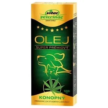 VITAR Veterinae Konopný olej 500ml 5x