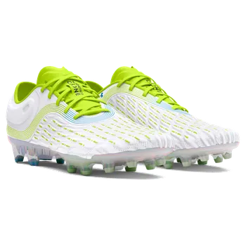 Kopačky Under Armour Armour Clone Mag Elite 3.0 FG bílá/světle zelená EUR 40 1/2