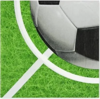 Papírový ubrousek Dortisimo Ubrousky Fotbal (16 ks)