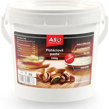 Sušená potravina ASO - Zdravý život Pistáciová pasta 1000 g