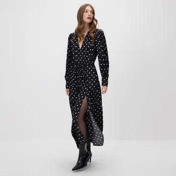 Dámské oblečení Reserved - Šaty z viskózy - vícebarevná - 677EH-MLC - 677EH-MLC-XL