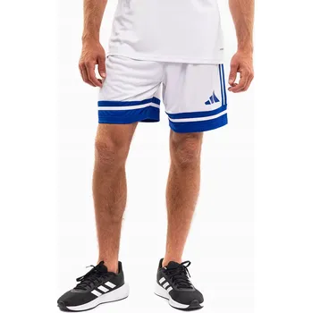 Kraťasy adidas SQUADRA 25 JH3409 - BÍLÉ, XXL