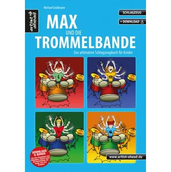 Max und die Trommelbande, m. MP3-CD - Großmann, Michael