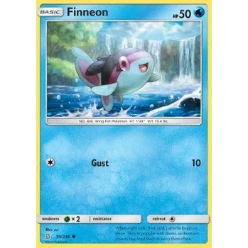 Volný čas Pokémon UNM 039/236 Finneon - Unified Minds Stav: Excellent, Verze: NORMAL