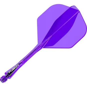 Příslušenství pro šipky SHAFTOVÉ PEŘÍ SYSTÉM WINMAU FUSION PURPLE MEDIUM