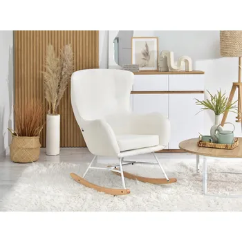 Křeslo Houpací křeslo Mebel-Partner bílé
