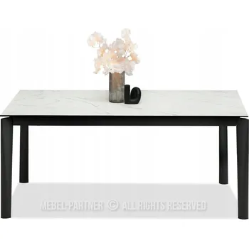 Jídelní stůl Obdélníkový rozkládací stůl Mebel-Partner 180 x 95 x 76 cm bílý