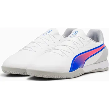 Kopačky Puma KING Match IT bílá/modrá EUR 42 1/2