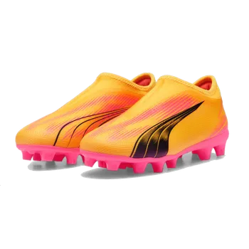 Kopačky Puma ULTRA Match Laceless FG/AG oranžová/černá EUR 35 1/2