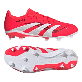 Kopačky Adidas Predator League FG/MG červená/bílá/červená EUR 35 1/2
