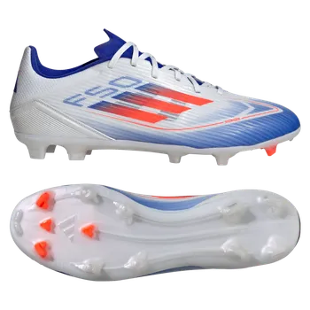 Kopačky Adidas F50 League FG/MG bílá/modrá/červená EUR 44 2/3