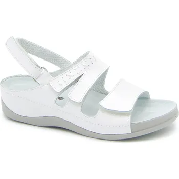 Dámská zdravotní obuv Sandále TÝNA zdravotní obuv dámská bílá TS-611 Medistyle (DOPRODEJ- nemusí být všechny velikosti.)