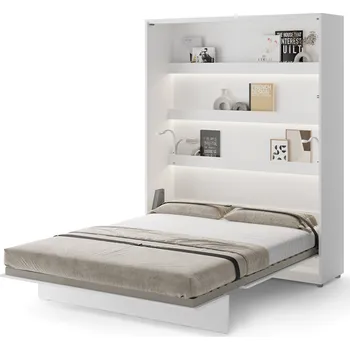 Postel Sklápěcí postel vysoká 160 Bed Concept - Lenart Alpská Bílá 171x218 cm