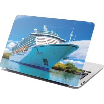samolepka Sablio Samolepka na notebook Luxusní výletní loď v tropickém ráji - 29x20 cm