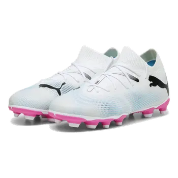 Kopačky Puma FUTURE 7 Match FG/AG bílá/růžová EUR 35 1/2