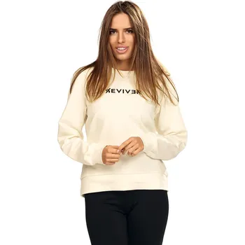 Dámská mikina Dámská mikina Reviver F5589 Barva: Smetanová, Velikost: XL