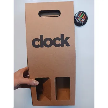 Pivo Krabička na 2 lahve Clock