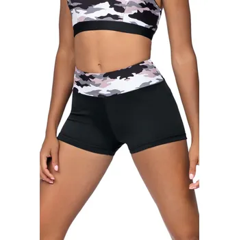 Dámské kraťasy Šortky Reviver L9039/0 Barva: Černá, Velikost: S