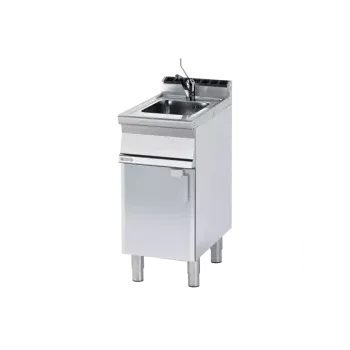 Sporák RM GASTRO Pracovní plocha 1x dřez 30x35x15 | RM - LA-74