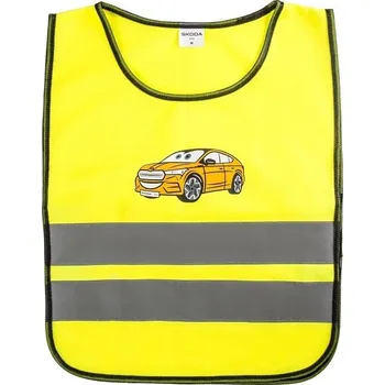 Originální detská reflexní vesta Škoda vel. S s logem Enyaq