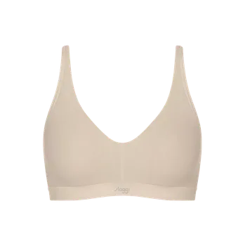 Dámské spodní prádlo Dámská podprsenka EVER Ease Soft bra - UNKNOWN - sv. béžová 00UH - SLOGGI BROWN L