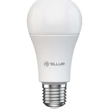 Žárovka Tellur WiFi Smart žárovka E27, 9 W, bílé provedení, teplá bílá, stmívač