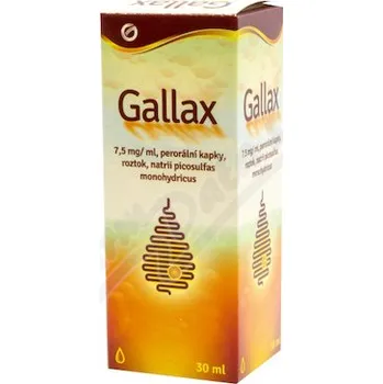 Lék při potížích s trávením Gallax 7.5mg/ml por.gtt.sol.30ml