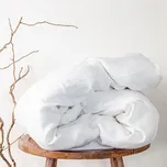 TULULUM Lněný povlak na přikrývku COMFORT SNOW Rozměr přikrývky: 200 x 220 cm 200999960