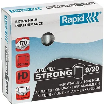 Spona do sešívačky Spojovače č.9 Rapid Super Strong - 9/20