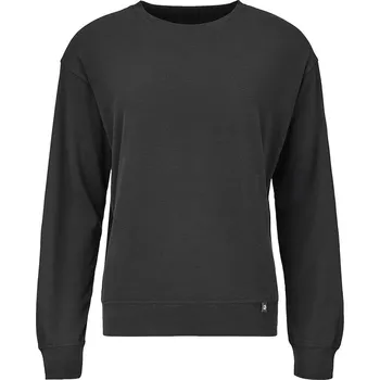 Dámská mikina Vlnka Dámská mikina s Merino vlnou černá velikost oblečení XL