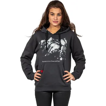 Dámská mikina Mikina s kapucí a klokaní kapsou UNDERWORLD Mountains Velikost: XXL, Kód produktu: U4574CC