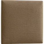 Čalouněný nástěnný panel QUADRATTA 40x40 cm - více barev Barva: Světle hnědá 218310688
