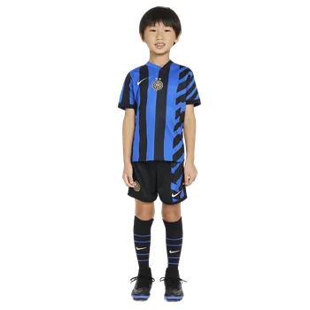Fotbal Nike Inter Milán domácí 2024/2025 modrá/černá UK Baby XS