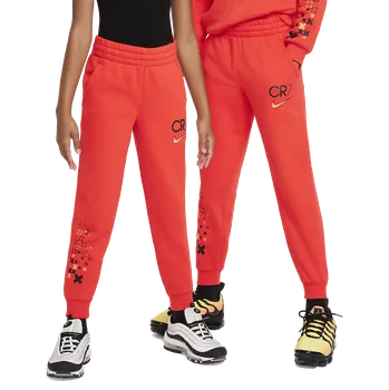 Pánské kalhoty Nike CR7 Club Fleece červená UK Junior XL
