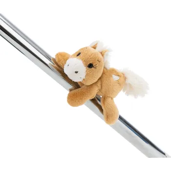 plyšák NICI magnetka Pony Holly hnědý 12cm, GREEN