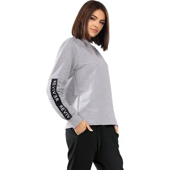 Dámská mikina Dámská mikina Reviver F5510 Barva: Šedá, Velikost: XL