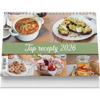 Kalendář Stolní kalendář Top recepty 2026