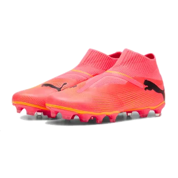 Kopačky Puma FUTURE 7 Match+ Laceless FG/AG červená/oranžová EUR 46