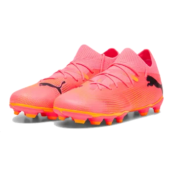 Kopačky Puma FUTURE 7 Match FG/AG červená/oranžová EUR 38 1/2