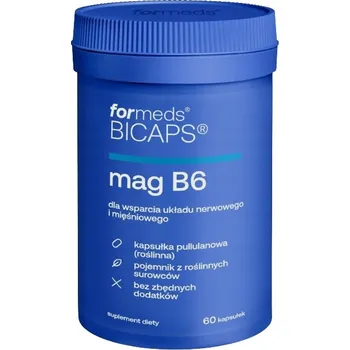 Citrát Hořečnatý Mag B6 ForMeds 60 kapslí - podpora nervů a svalů