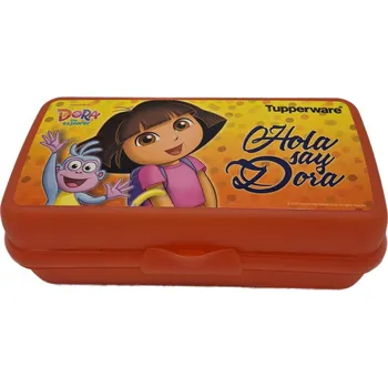 Svačinový box Tupperware Svačinový box - Beautiful a Dora Barva: Oranžová