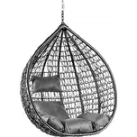 Černé závěsné křeslo KOKON bez stojanu 165457615